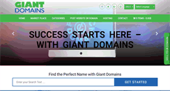 Desktop Screenshot of giantdomains.com