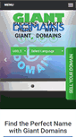 Mobile Screenshot of giantdomains.com